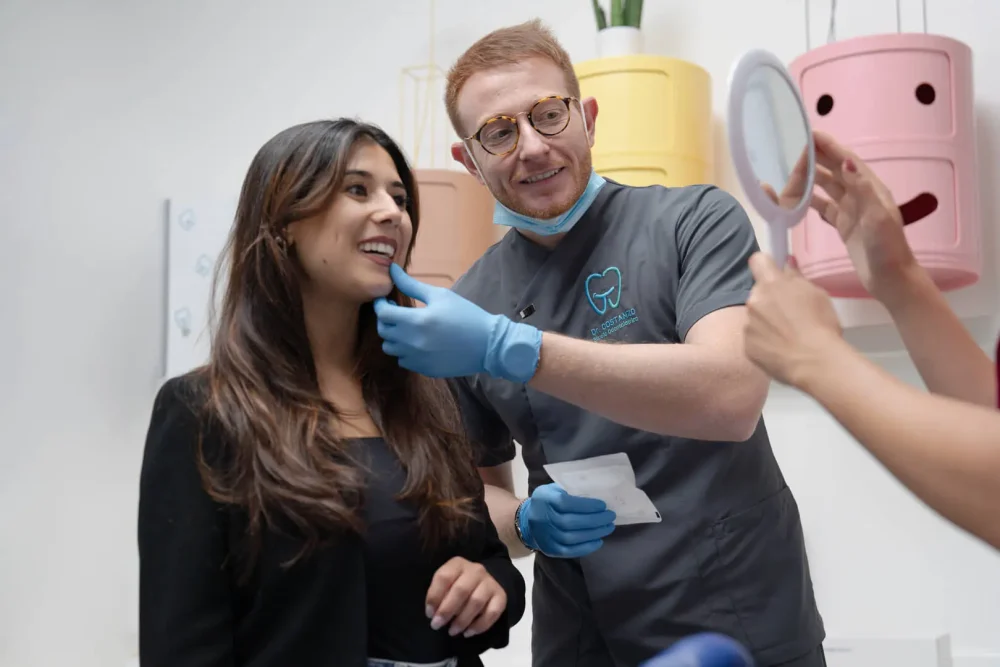 Dental consultation at Dr. Costanzo's clinic
